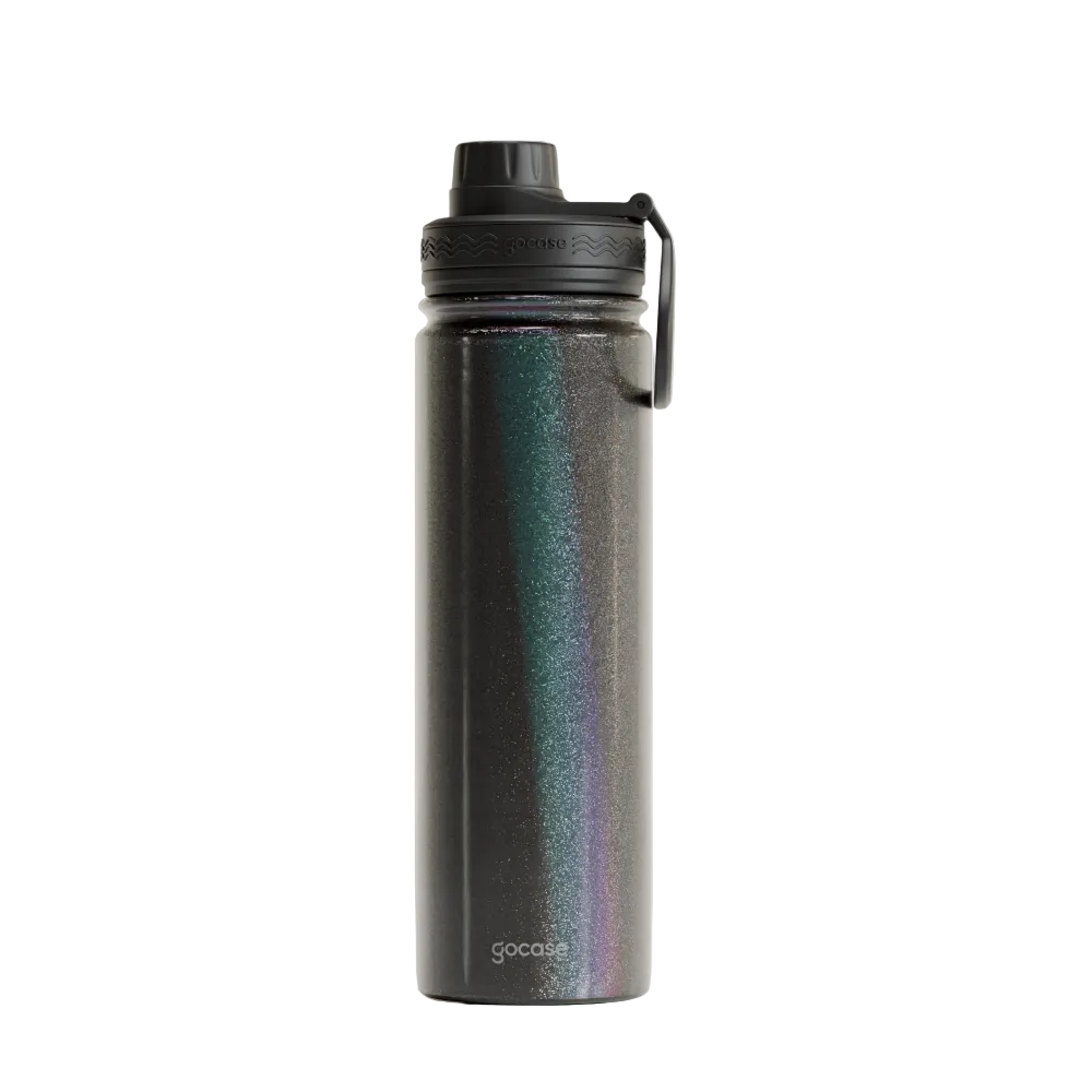 Garrafa Fresh 650ml Glitter - Clear