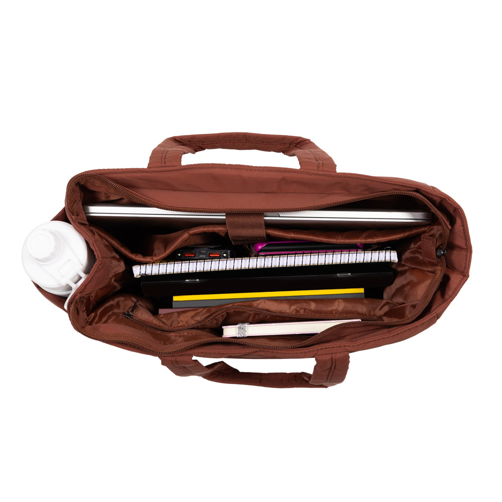 Tote Puffer - Marrom