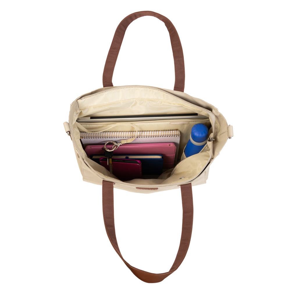 Totebag Daily - Off com Caramelo