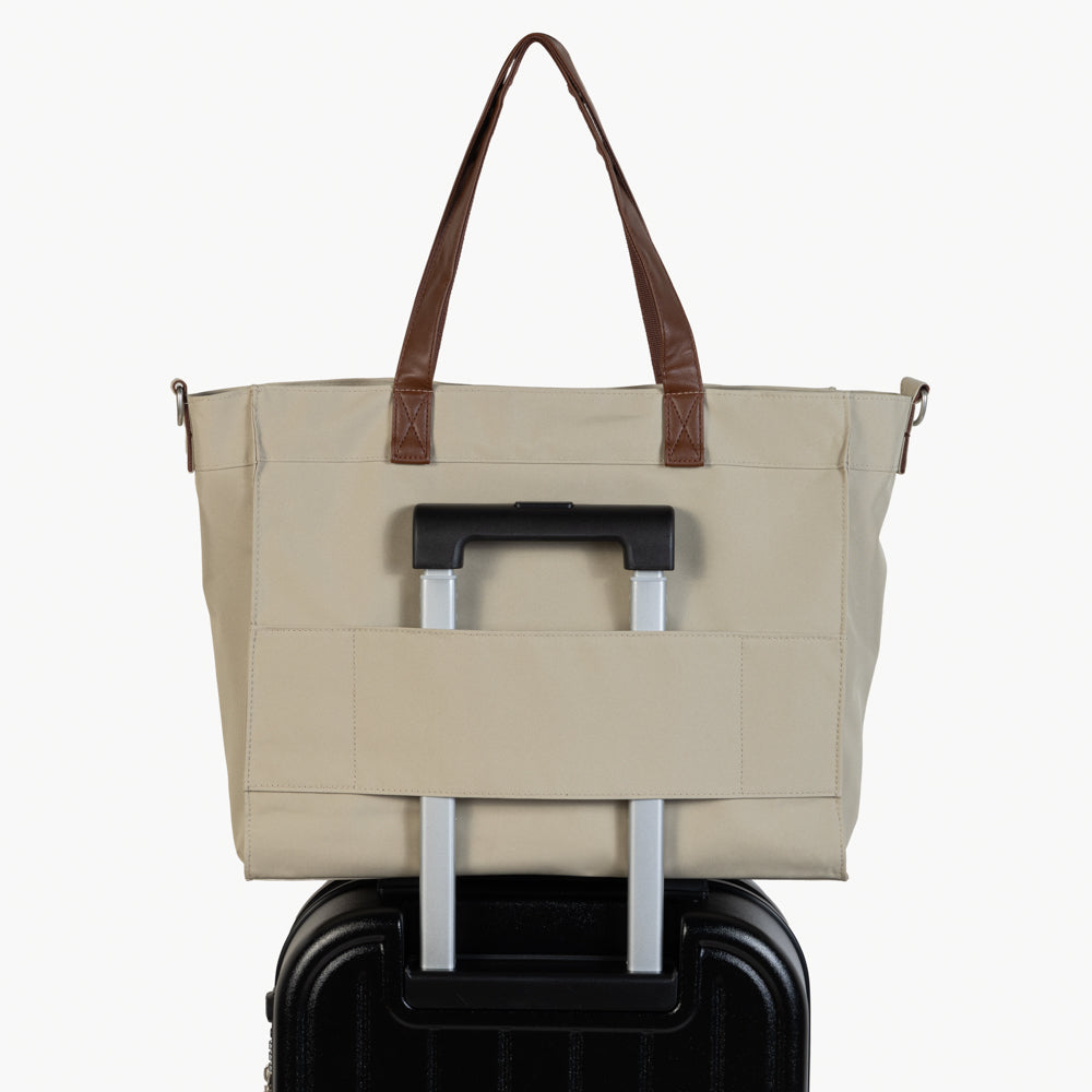 Totebag Daily - Off com Caramelo
