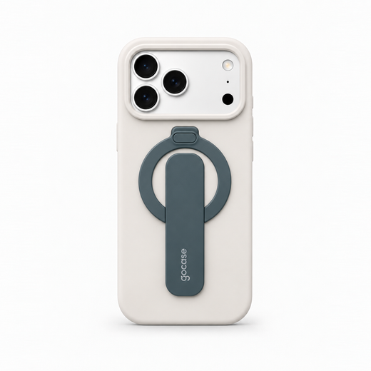 Case Flex Stand - Branco + Chumbo