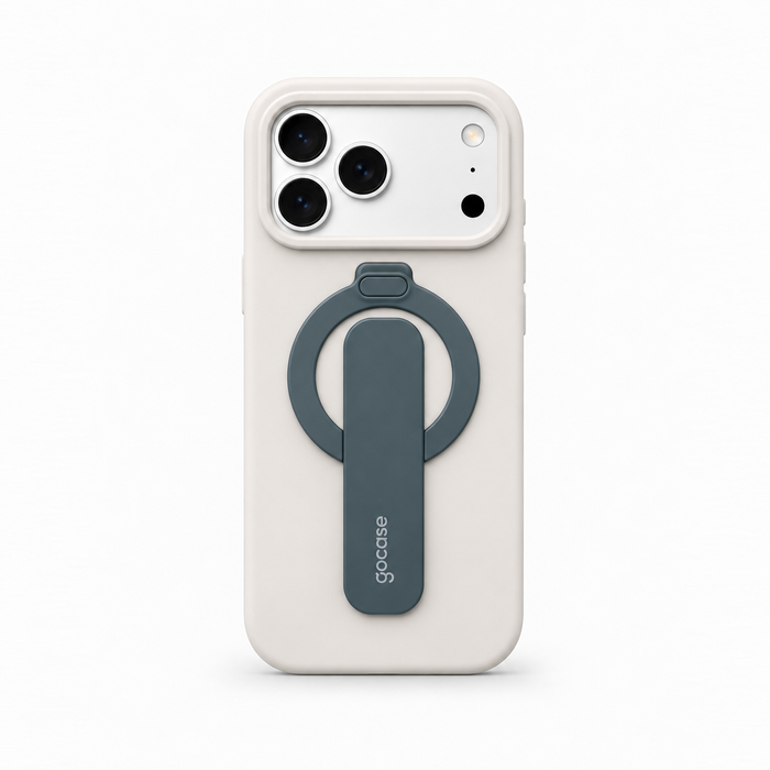 Case Flex Stand Branco + Chumbo