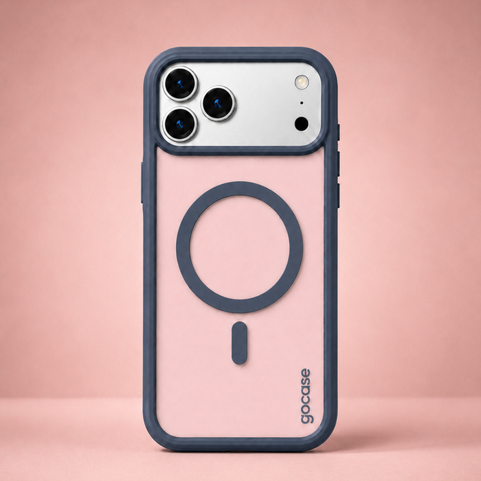 Case Bold Colors Chumbo + Rosa Claro