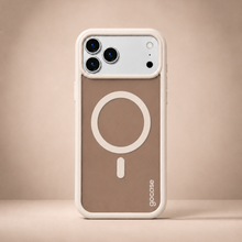 Case Bold Colors Off White + Marrom Claro