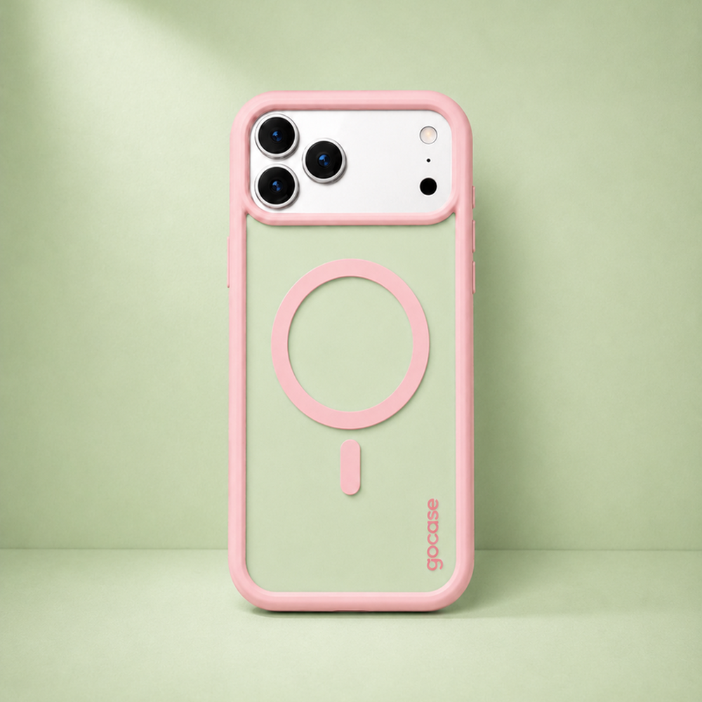 Case Bold Colors Rosa Claro + Verde Claro