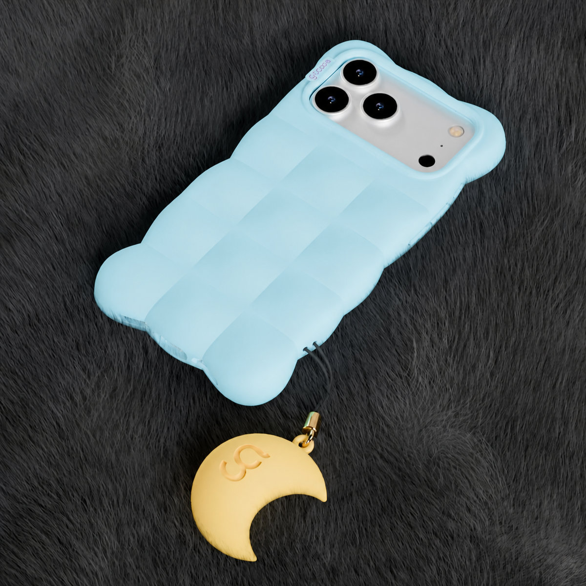 Case Cloud Azul + Lua