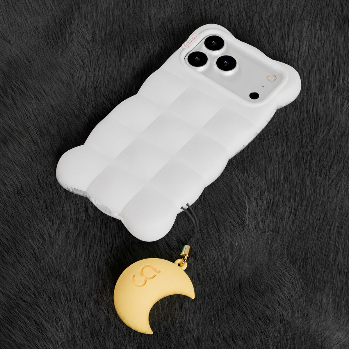 Case Cloud Branca + Lua