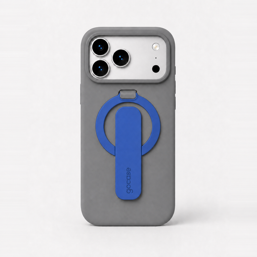 Case Flex Stand - Azul + Cinza