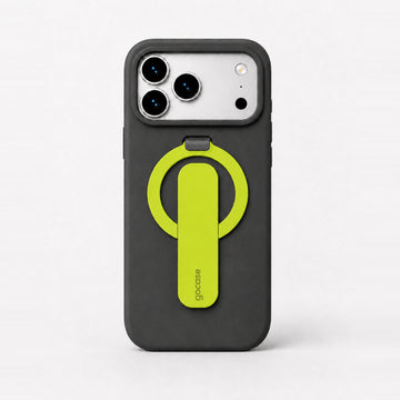 Case Flex Stand Verde + Chumbo