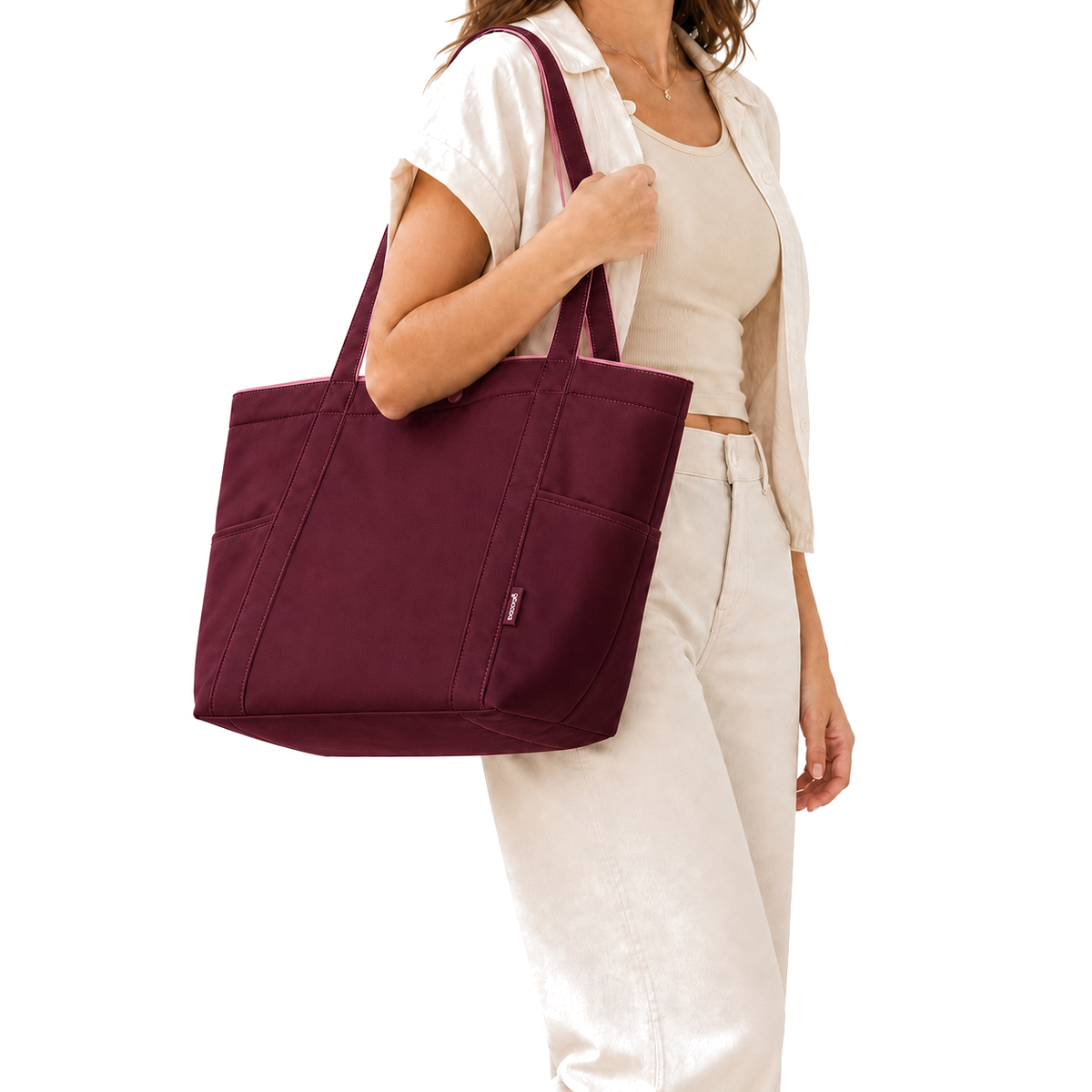 Tote Urban Vinho - no ombro