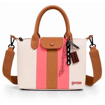 Bolsa Le Petit - Off/Rosa