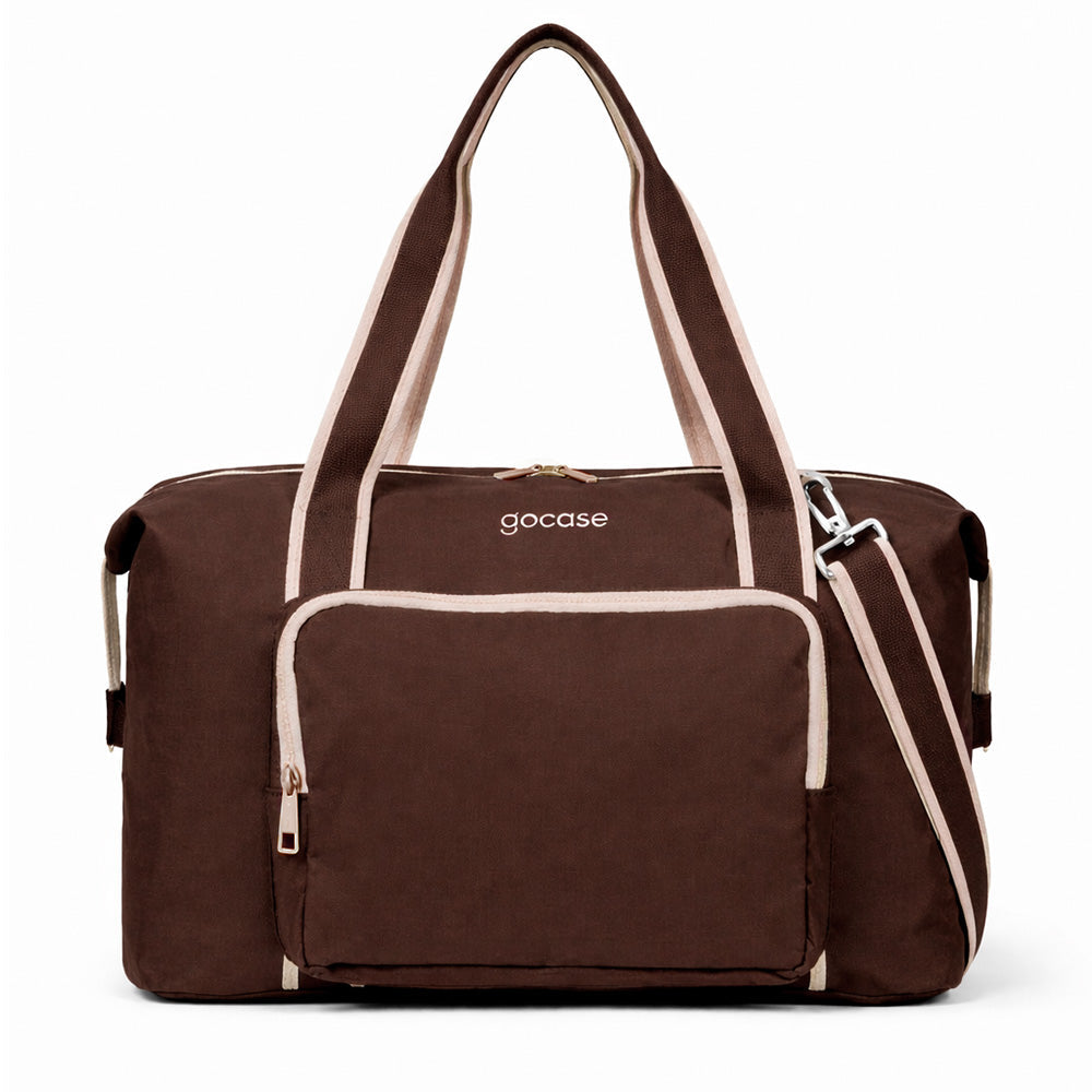 Bolsa Moove Marrom e Off - vista frontal