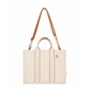 Tote Pop Midi - Off/Caramelo