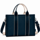 Tote Pop Midi - Azul Marinho/Off