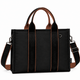 Tote Pop Midi - Preto/Marrom
