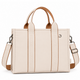 Tote Pop Midi - Off/Caramelo