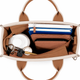 Tote Pop Midi - Off/Caramelo