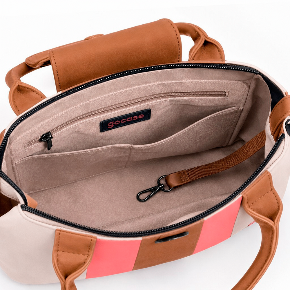 Bolsa Le Petit - Off/Rosa